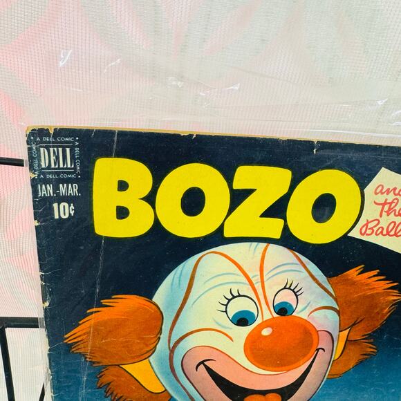 Bozo and the Big Balloon 4 &  Mysterious Box os Shadows 3 lot Dell Golden Age - Picture 5 of 8
